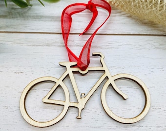 Bike Ornament, Bicycle Ornament, Michigan Ornament, Mackinac Island