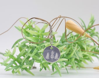 Pine Trees Necklace
