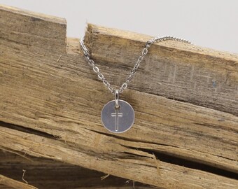 Cross Tiny Necklace