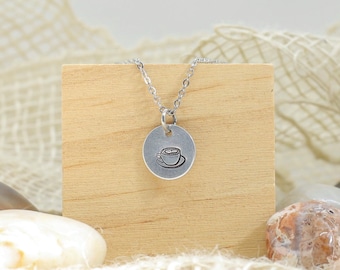 Coffee Cup Necklace