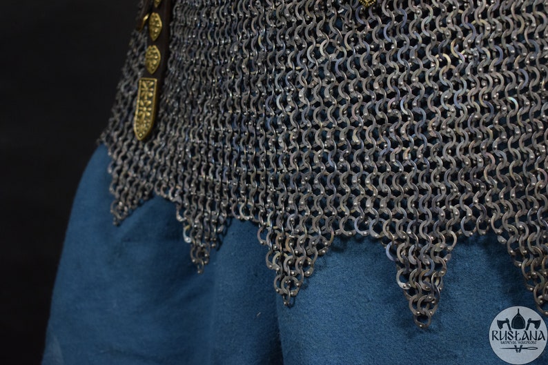 TITANIUM Chainmail Hauberk Rings 9mm EXTRA LIGHT Solid and Etsy