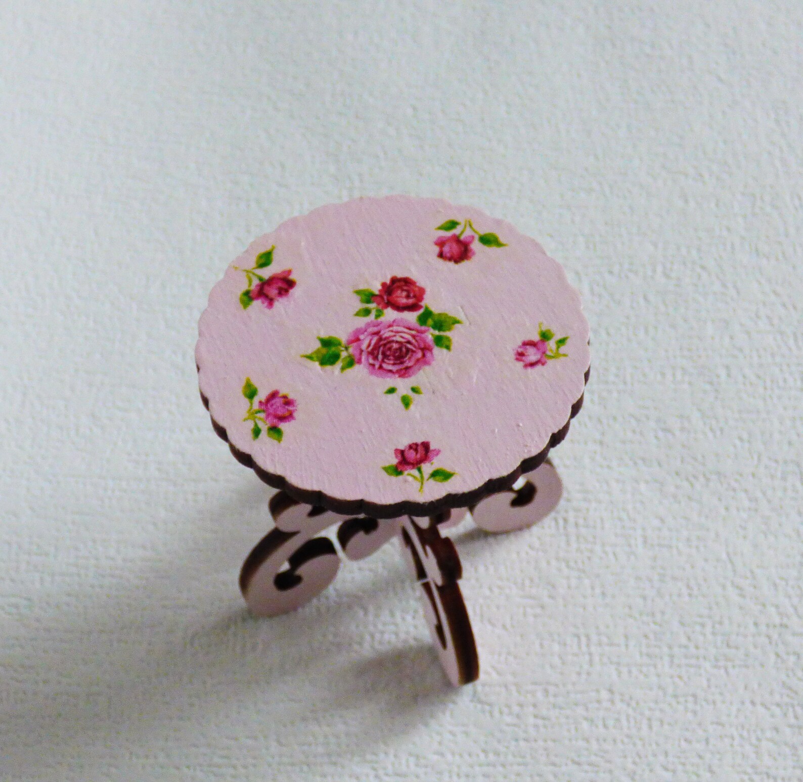 Doll Furniture Table Wooden Furniture for Dollhouse Miniature Etsy