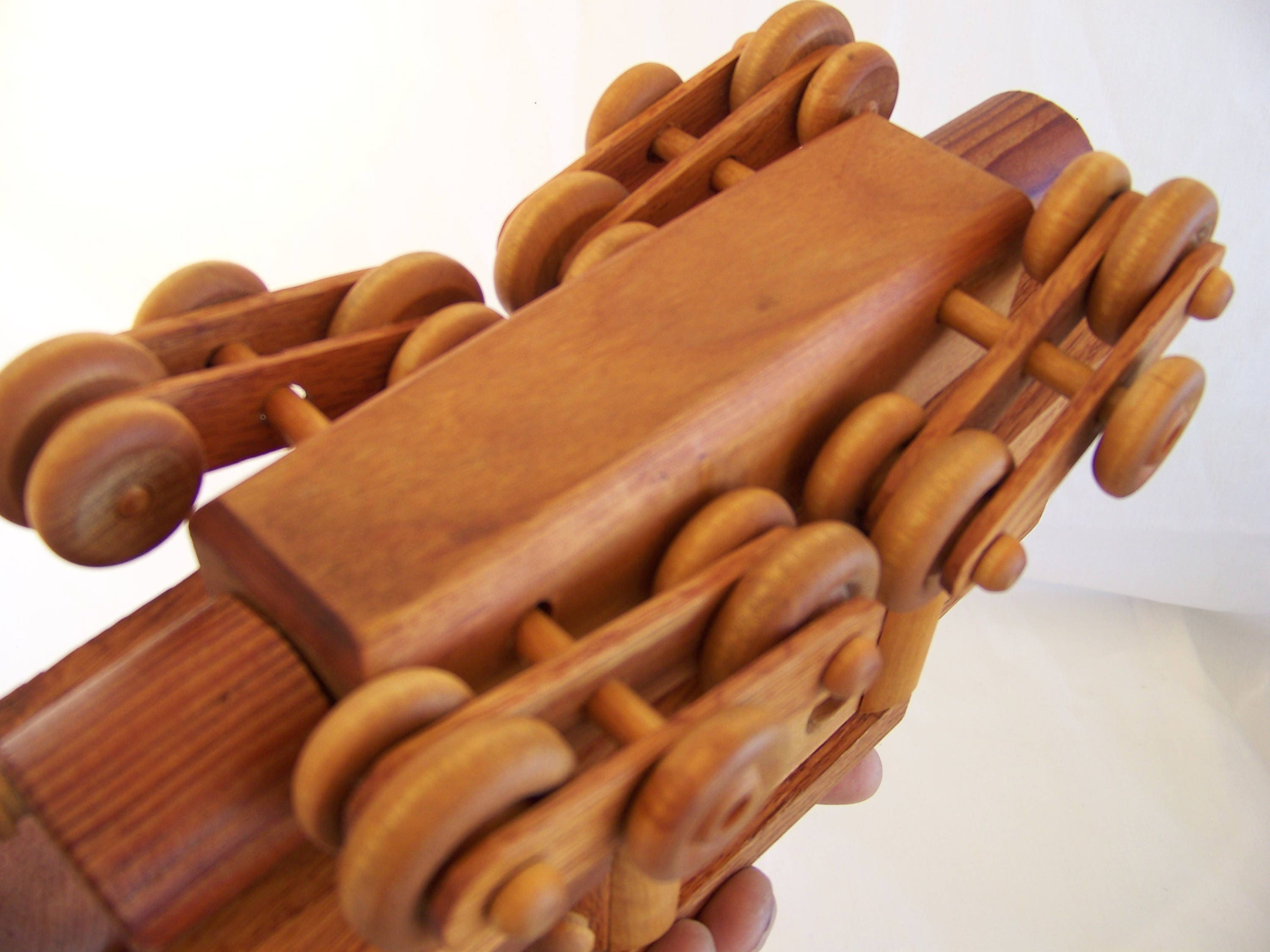 Hand Crafted Wooden Toy Train Caboose Desk Top Display Etsy