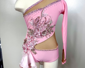 Child Large- Pink One Piece Solo Costume