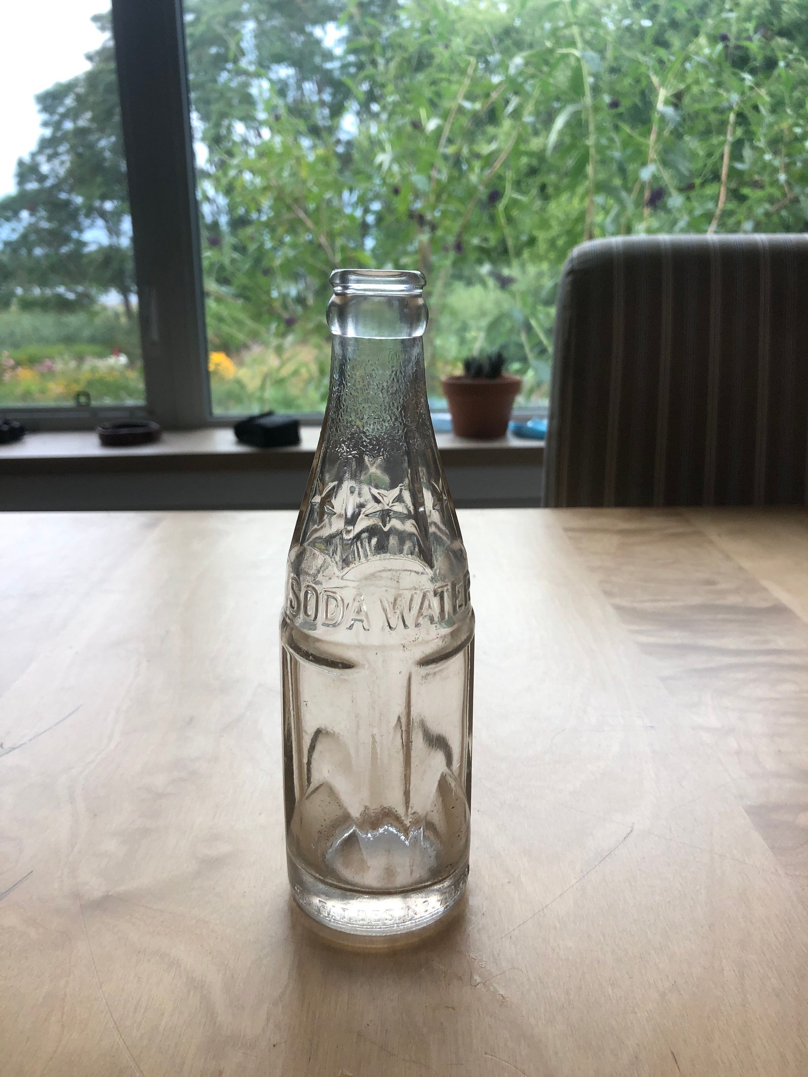 Clear Vintage Cocacola Soda Water 6 OZ Bottle Etsy