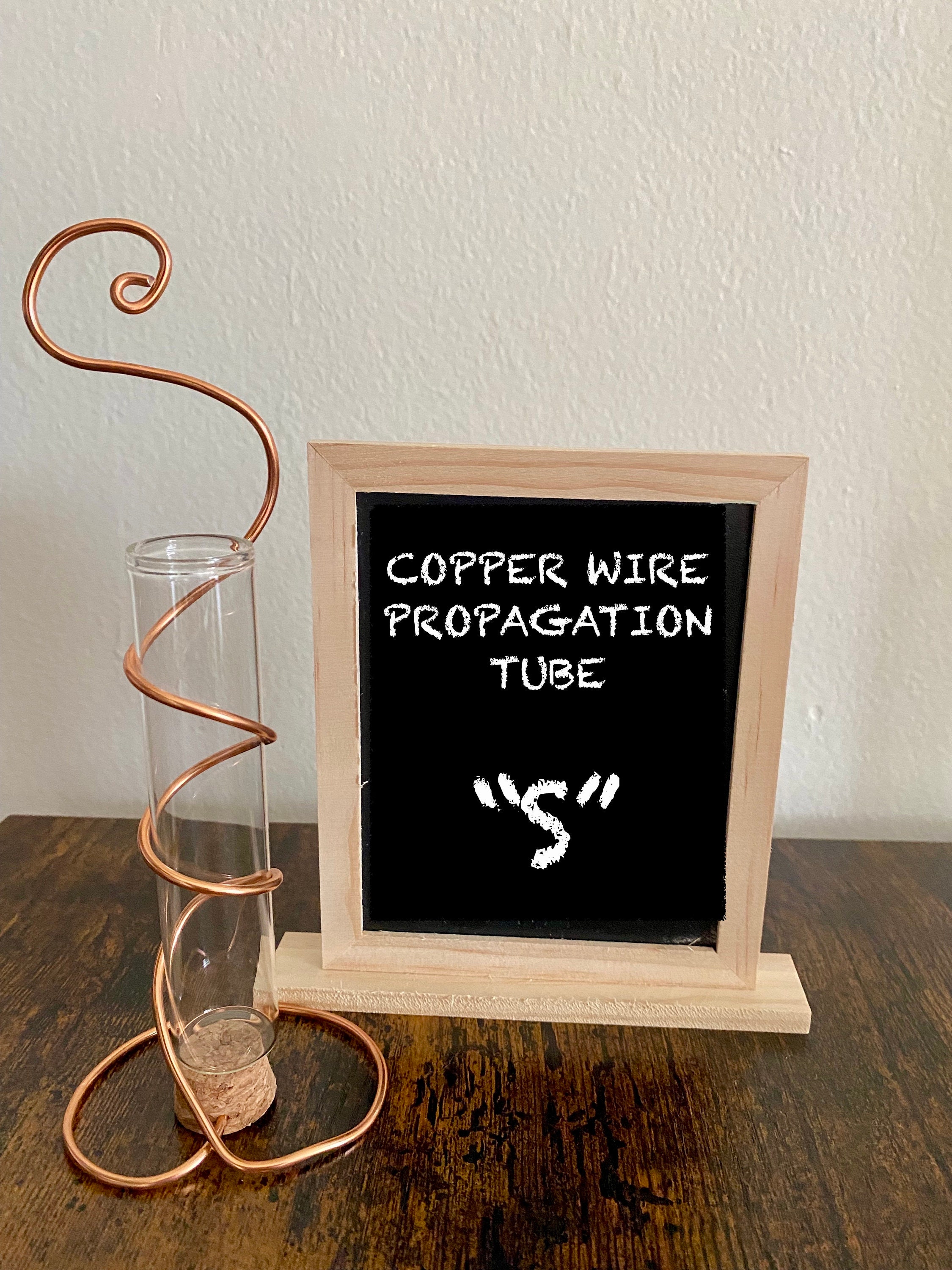 Copper Wire Propagation Tubes Etsy