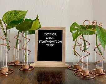 Copper Wire Propagation Tubes