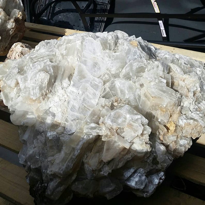 LARGE Selenite Quartz Crystal / Raw Selenite Quartz Crystal | Etsy