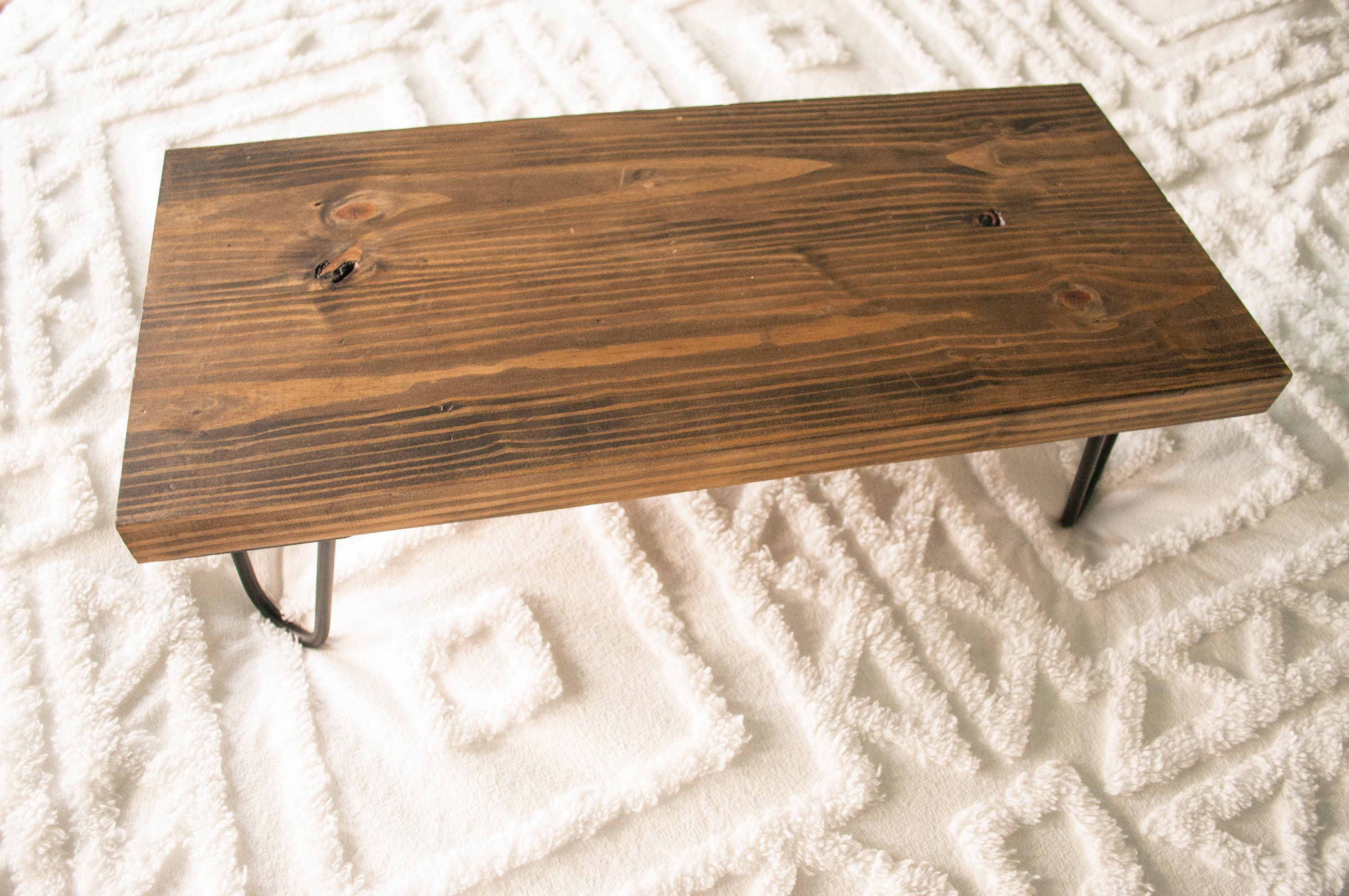 Rustic Bed Tray, Laptop Tray, Bed Tray Table, Laptop Table, Breakfast Table, Bed Desk, Farmhouse ...