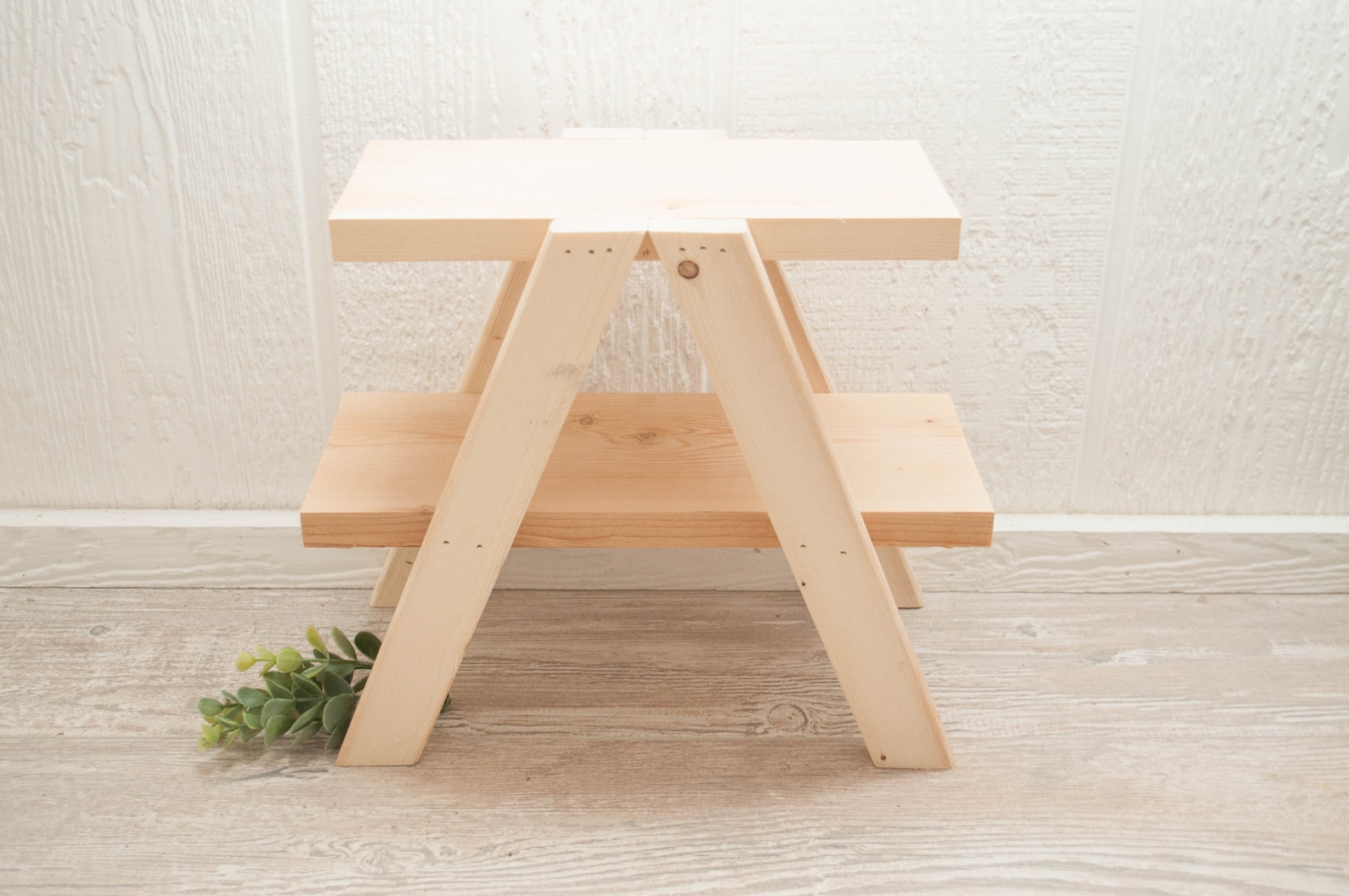 Tiered Tray Ladder, Mini Ladder Riser, Mini Ladder Shelf, Farmhouse ...