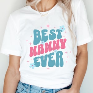 Melhor camiseta de babá de todos os tempos, camiseta fofa de babá, camiseta da moda de babá, presentes para babá, presente de babá, camiseta da vida de babá, presente de babá, babá de criança