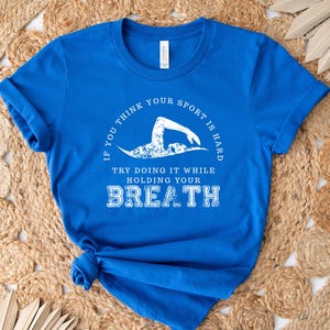 Swim Team Shirts, Swimmer Tshirt, Funny Swimming Shirt, Swim Team Mom, Unisex Swimmer Shirt, Gift For Swimmer, Swim Coach Shirts, Swim Life