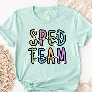 Special Ed Team Shirts, Sped Team, Sped Squad, Sped Crew Tshirt, Sped Teacher Tee, New Teacher Gift, Back To School, Fall Sped Teacher Shirt