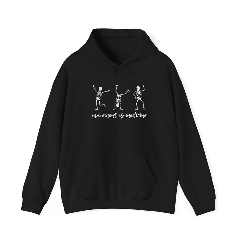 Movement is medicine hoodie for Kasaundra Ewing image 1