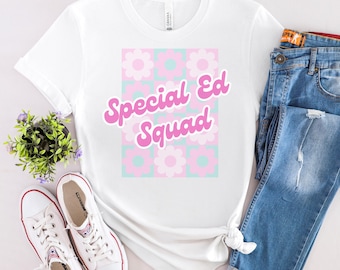 Spezielles Ed Squad-T-Shirt, spezielle Edukation Shirt, spezielle Ed Lehrer-T-Shirts, spezielle Ed Aid-T-Shirt, Paraprofessional Tshirts, SPED Tshirt