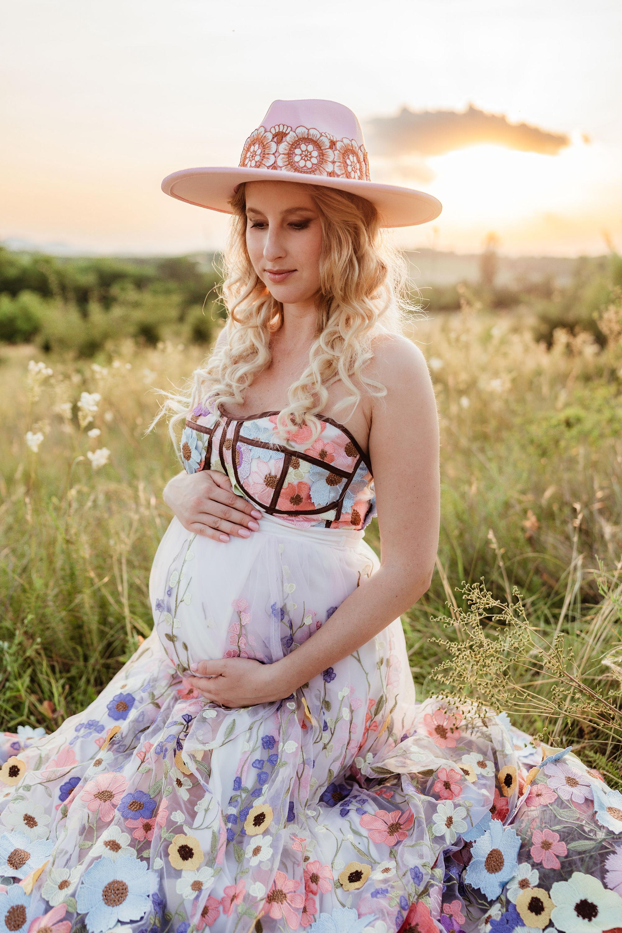 fall floral maternity dress Daphne Reversible Floral Maternity Baby Shower Dress in Lilac Angel Maternity USA