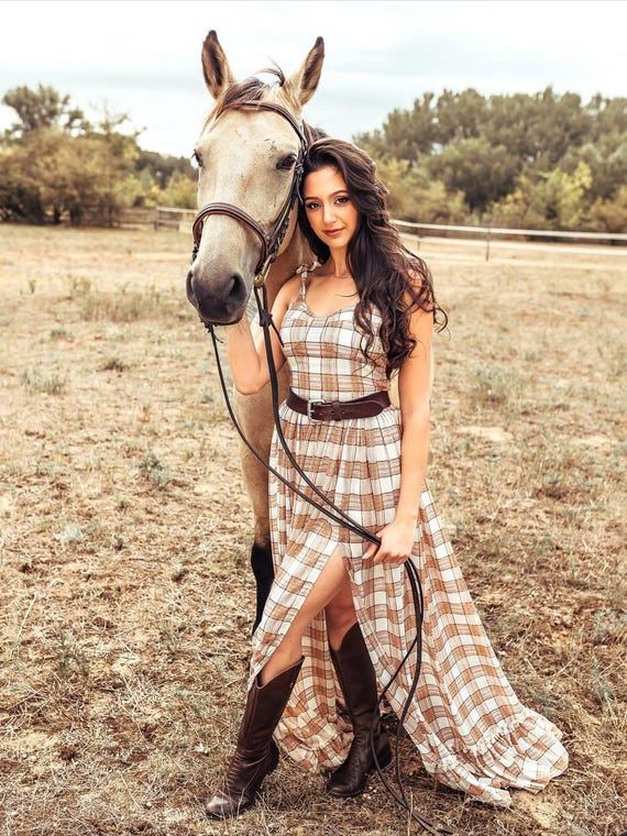 Women's Dress for Photoshoot Plaid Maternity Dress Country Photo Prop for  Pregnancy Shower Vintage Two-pieces Set Maternity | Rebecca