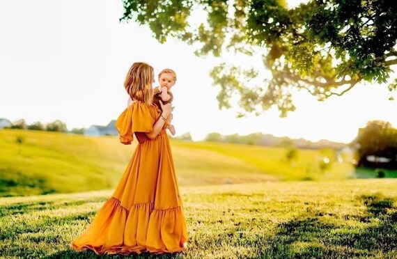 Maternity Dress for Photo Shoot Plus 