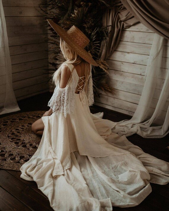 Off the Shoulder Maternity Wedding 