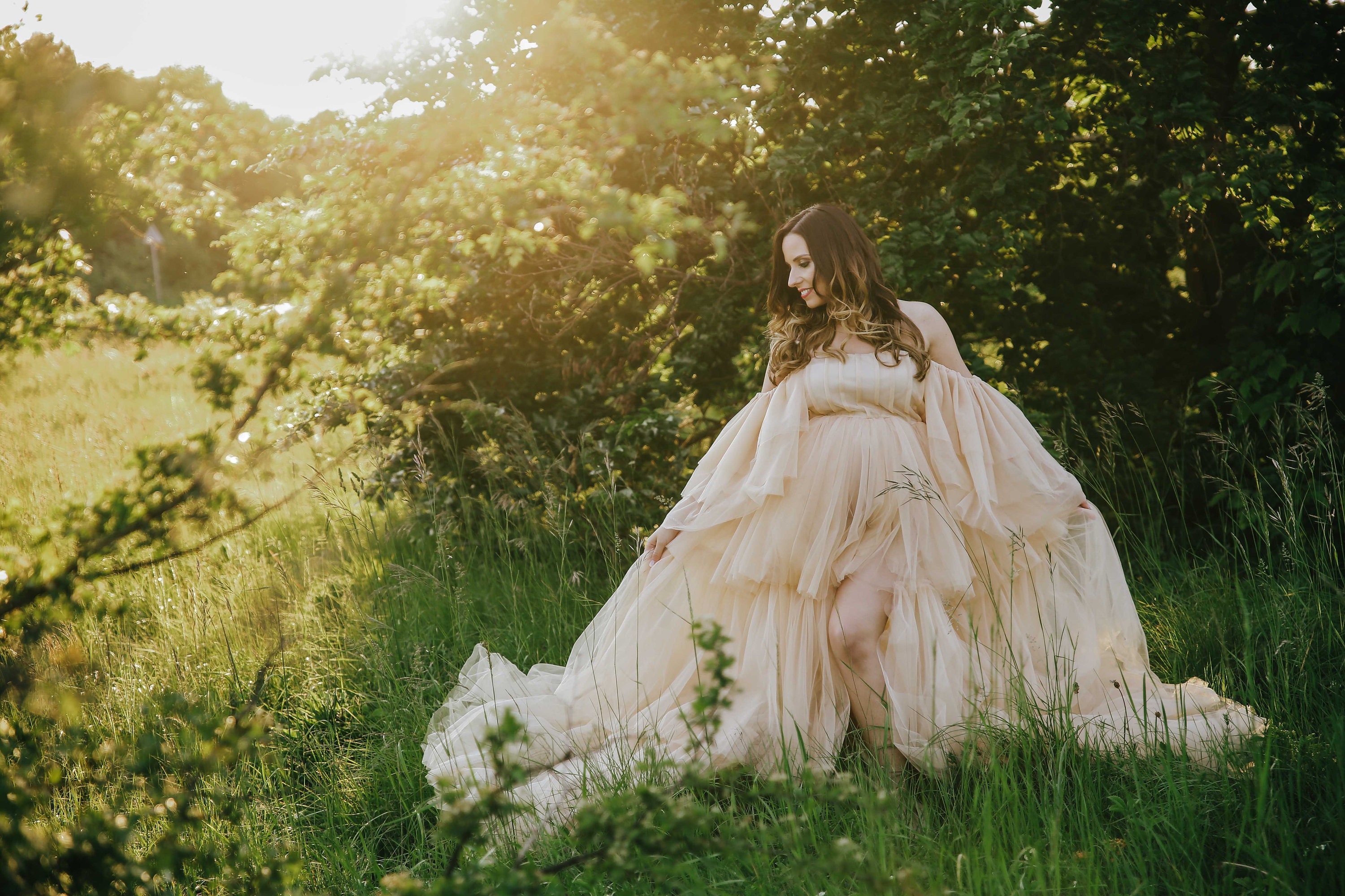 Maternity dress RENTAL Tulle maternity dress for rent Etsy