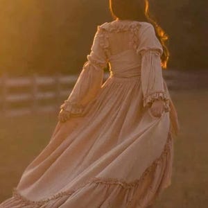 Plus size Maternity dress for photo shoot Maternity gown baby shower dress Boho maternity dress for client closet Illusion image 6