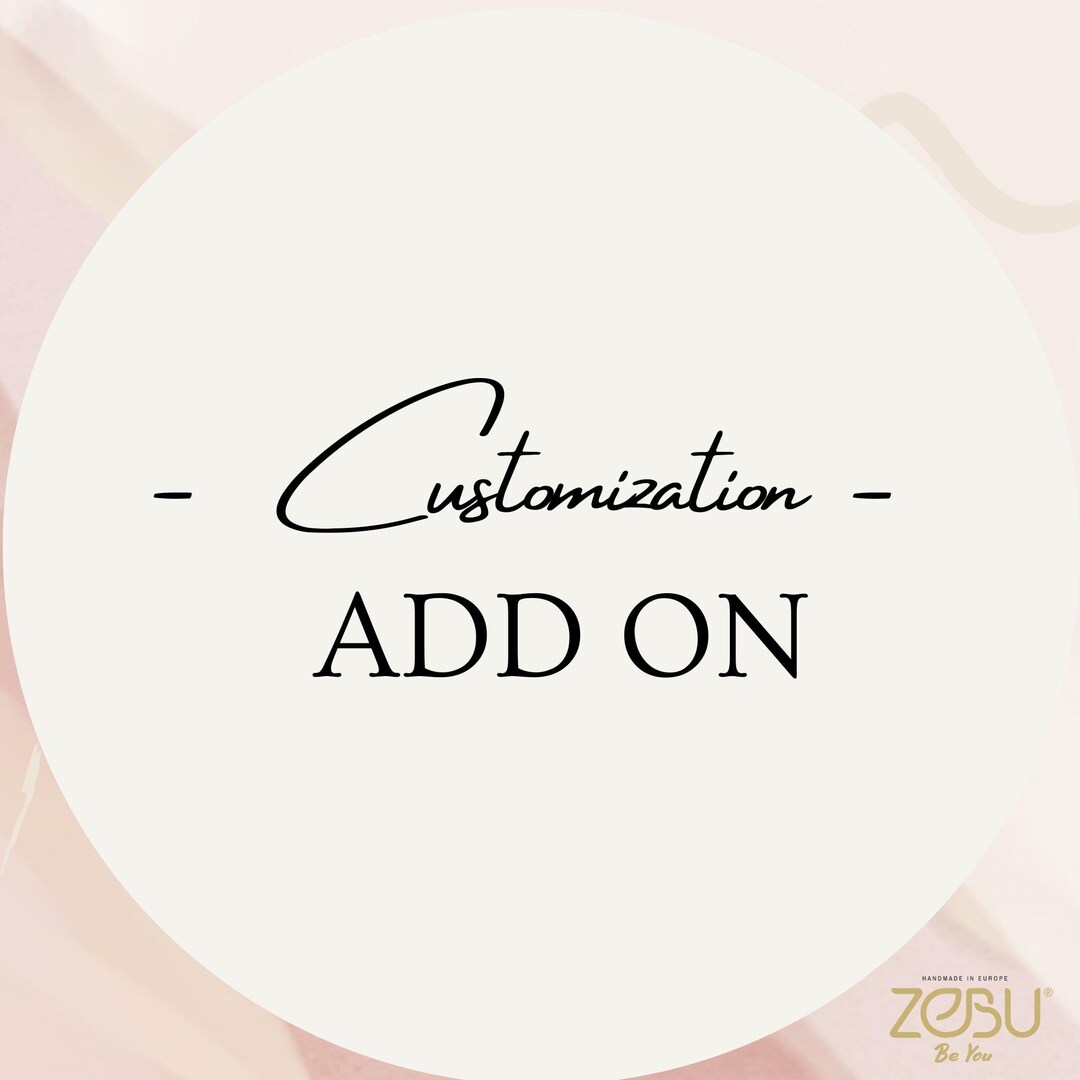 Bigger Customization Add On - Etsy