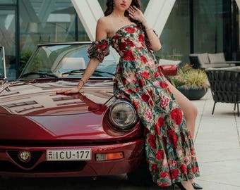 Tulle Maternity dress for photoshoot, Pregnancy gown for baby shower, Photo shoot dress, Photoshoot dress Rosemary