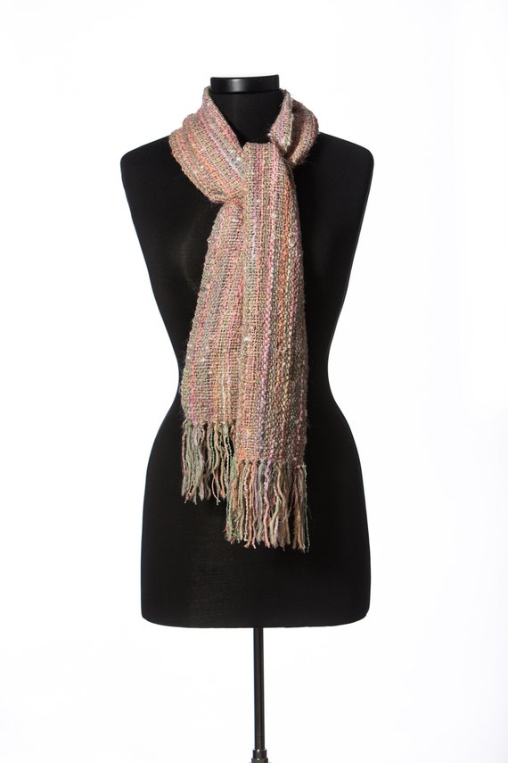 Chenille Scarf A/3 Assorted 3 Colors