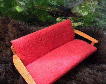 Muebles para casas de muñecas de los años 50: estilo Rob y Laura Petri, estilo Frank Lloyd Wright