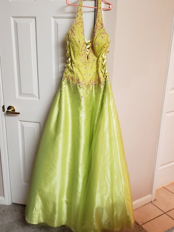 Bright Green Faery Dress