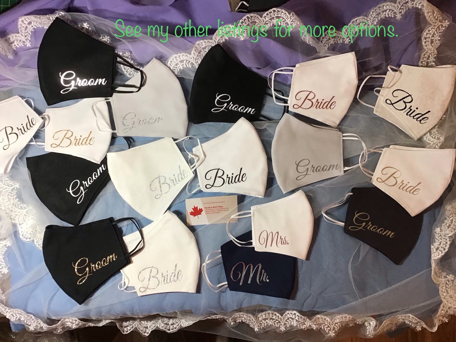 Bridal Party Face Masks Wedding Party Face Mask Something Etsy