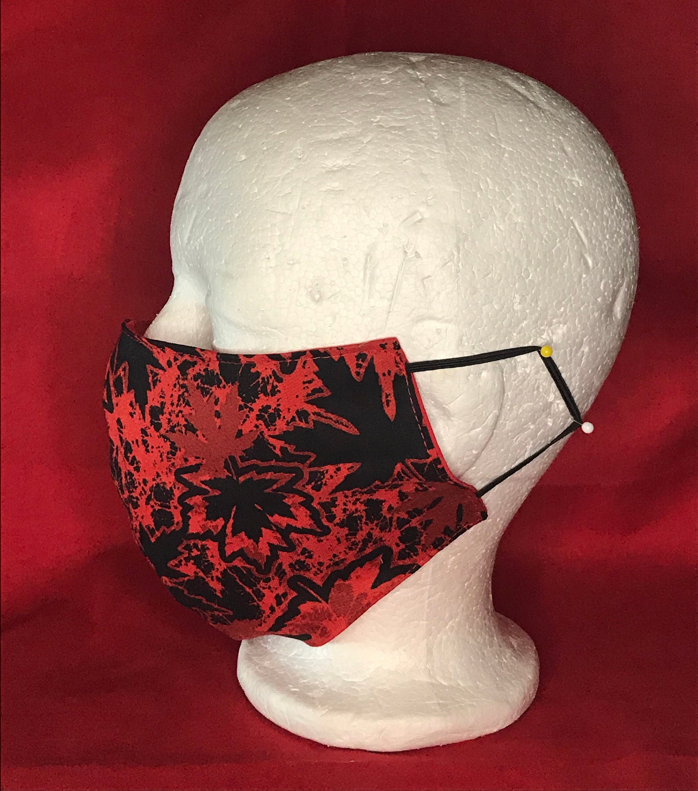 Canada Face Masks Cotton Ready to Ship Washable Reusable Etsy