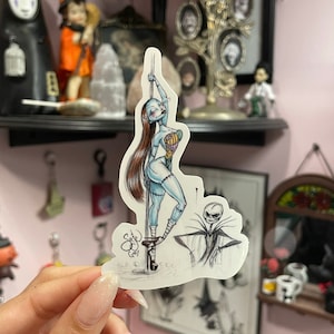 Sally & Jack sticker