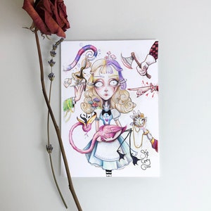 Alice art print