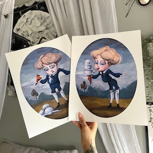 Blue boys print set 11x14”