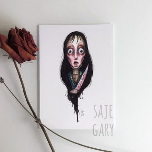 Redrum art print