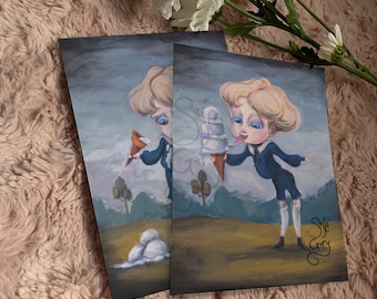 Boring Blue Boys Art Print Set