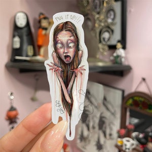 Carrie Plug it up sticker