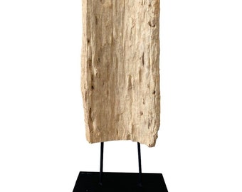 Indonesian Wooden Sculpture On Stand