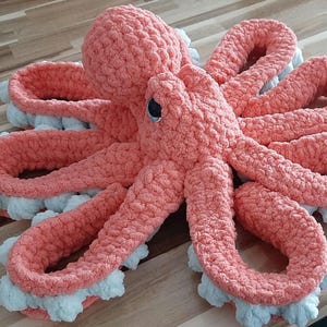 Mini Anchor the Octopus, Handmade Octopus Plush, Crochet Octopus Plushie, Octopus, Crochet Octopus Gift, Octopus Stuffed Animal