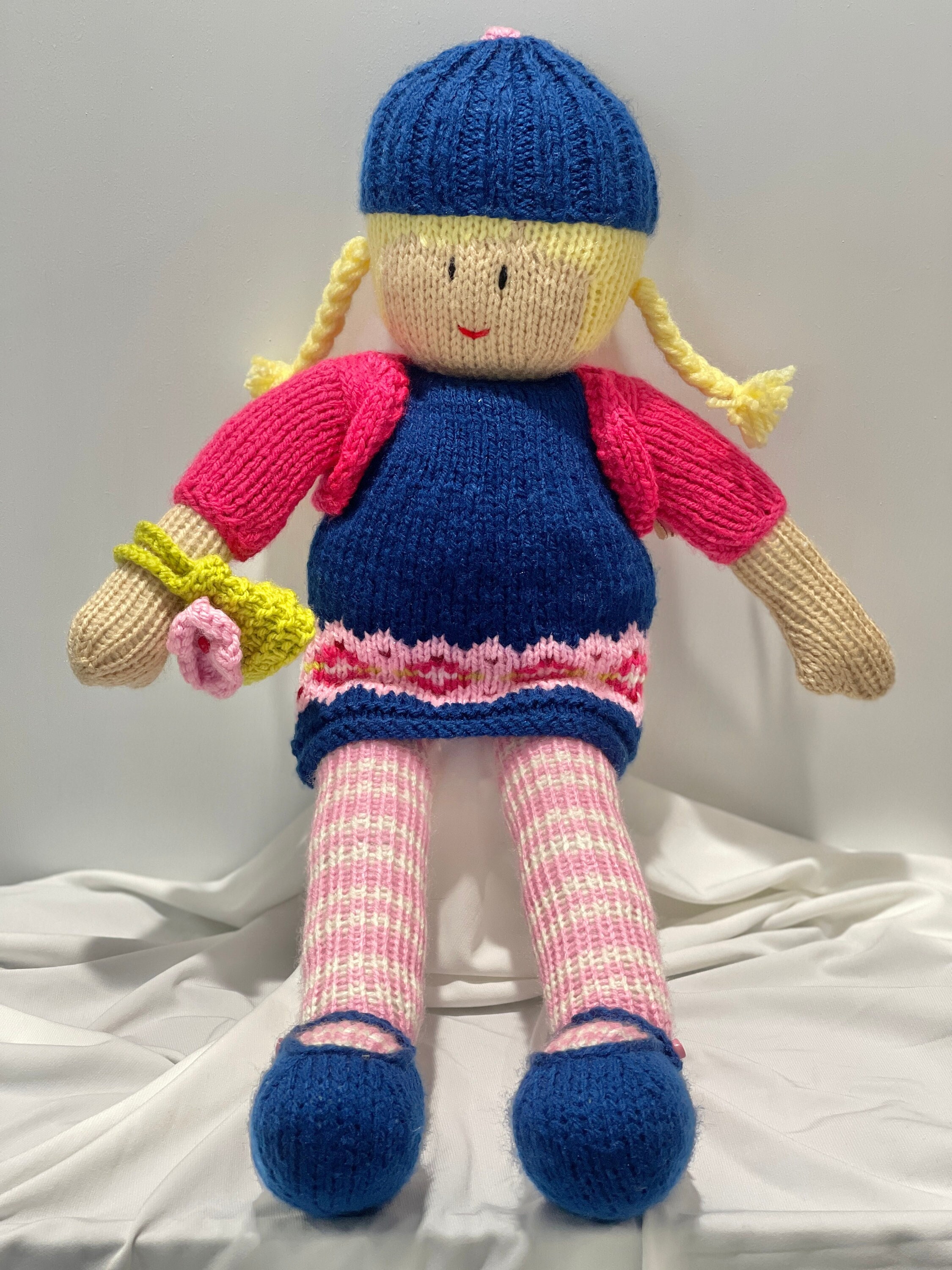 Louise Crowther Naomi My Knitted Doll India