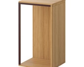 Tall Bamboo Vinyl Record Storage