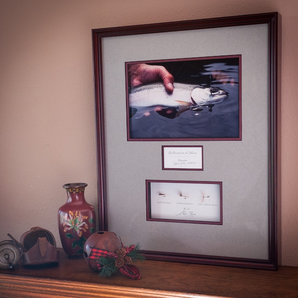 Silver Shadow Box Etsy