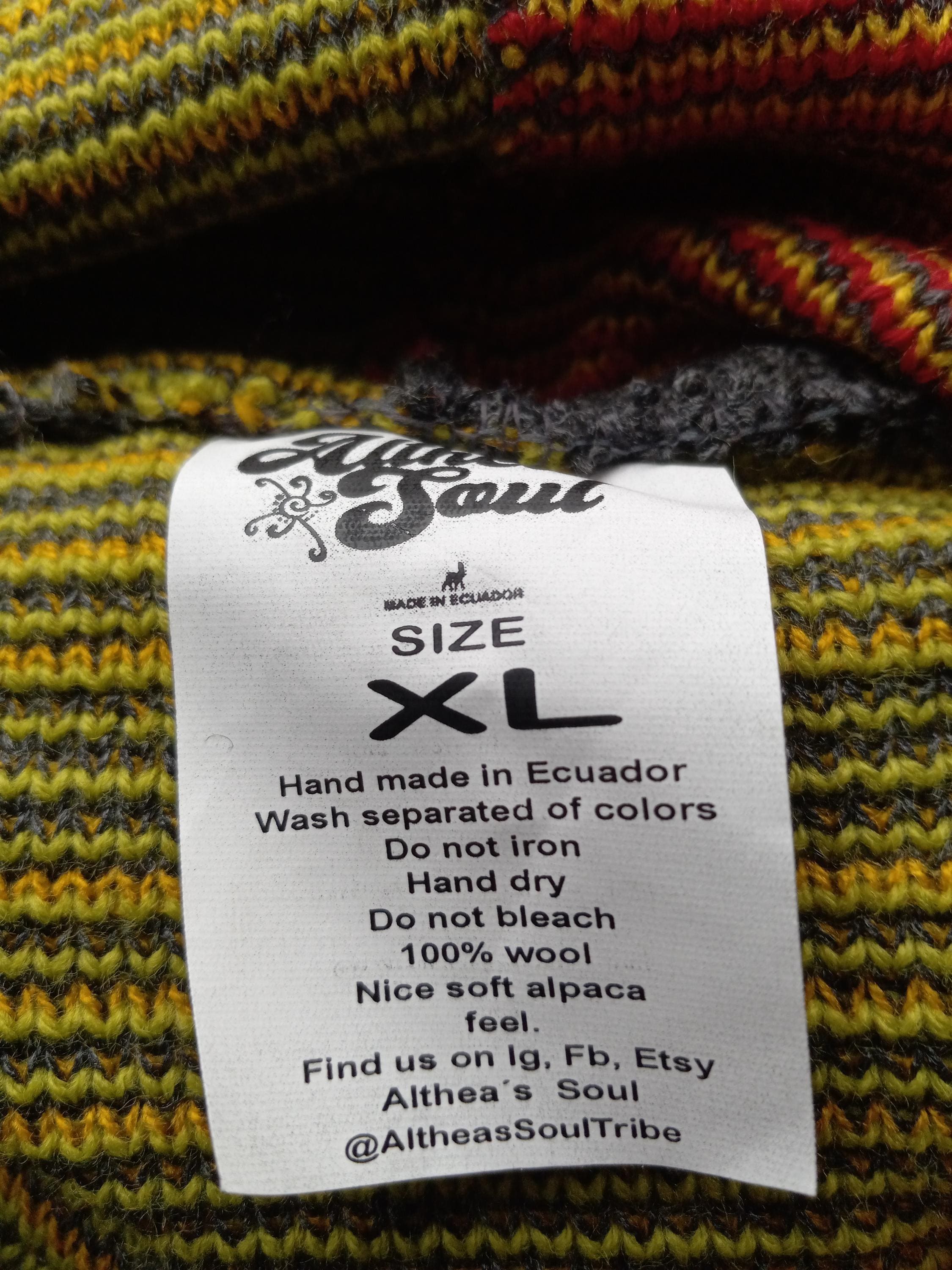 Billy BMFS Strings Red Daisy Wool Alpaca Hoodie in ~brown~ - Etsy