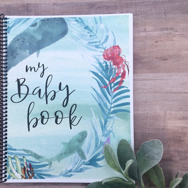 Baby Book Etsy