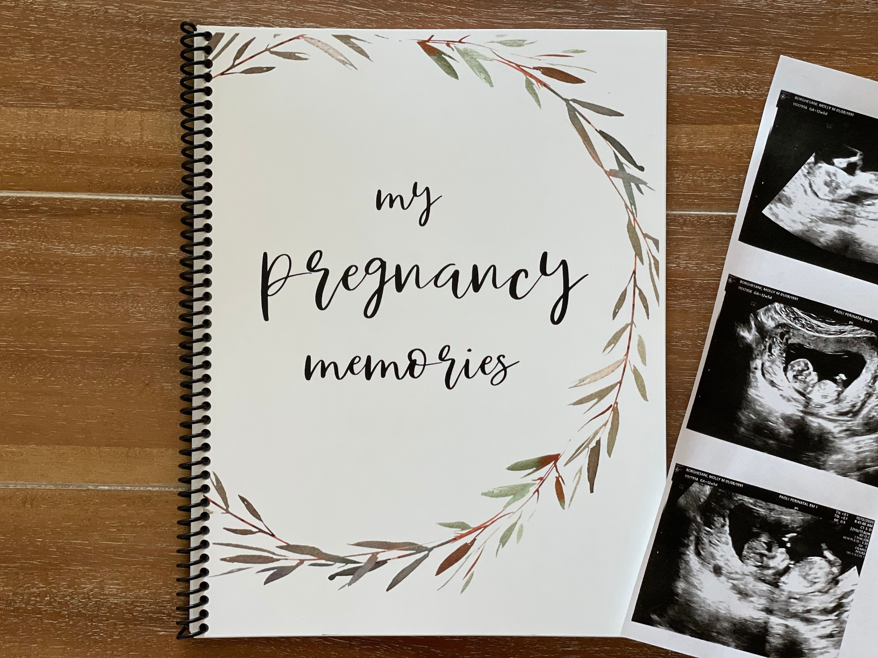 PREGNANCY Journal Pregnancy Memories Book Etsy UK