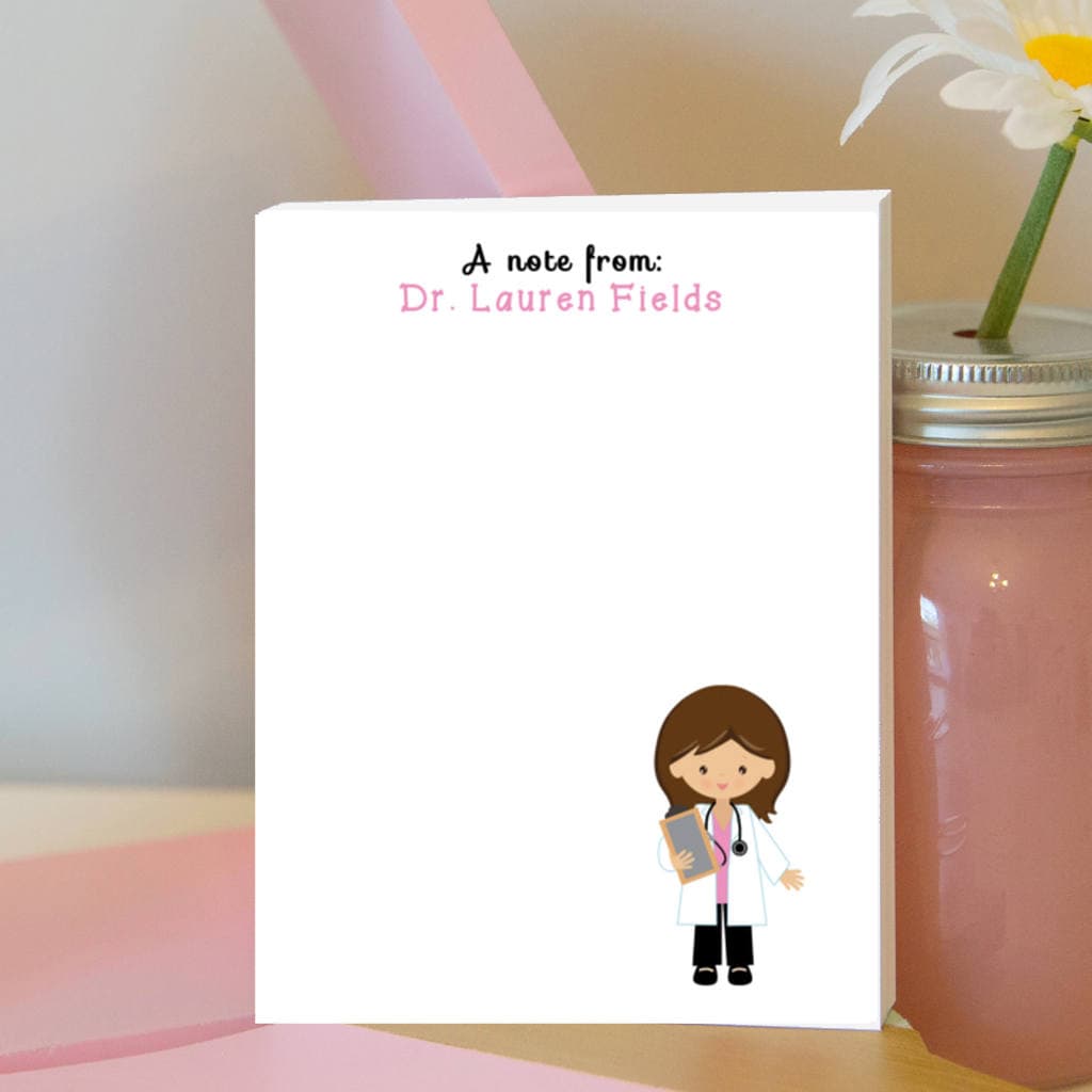 Doctor Notepad Personalized Notepad Nurse Notepad Nurse Etsy