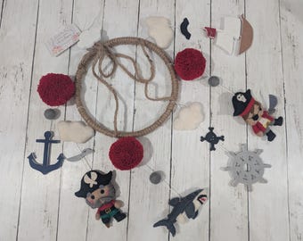Pirate Baby Mobile