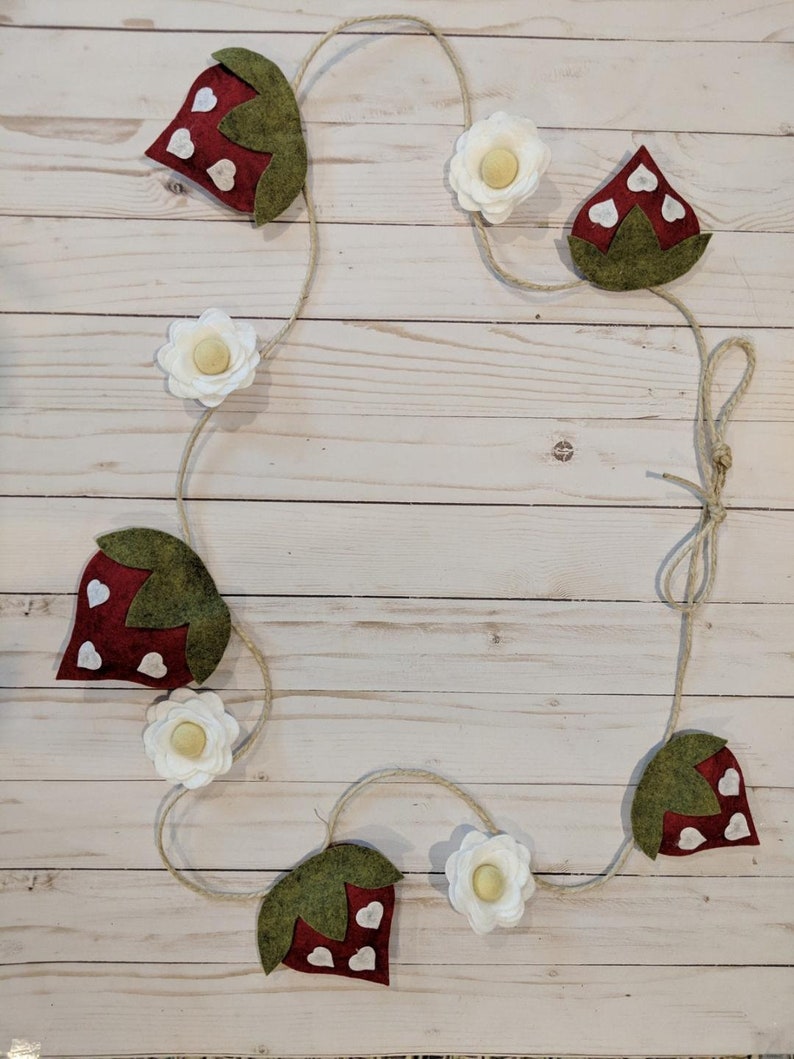 strawberry garland