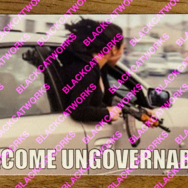 Become Ungovernable meme sticker